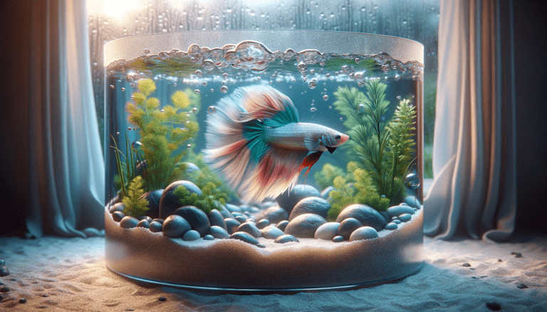 betta fish water temp - Betta in aquarium by Aquapedia hub